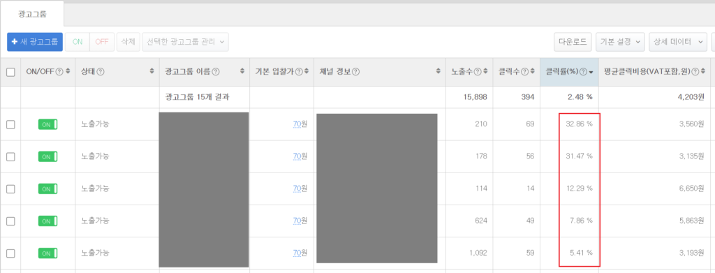 3년간 함께 하고 계신 광고주님